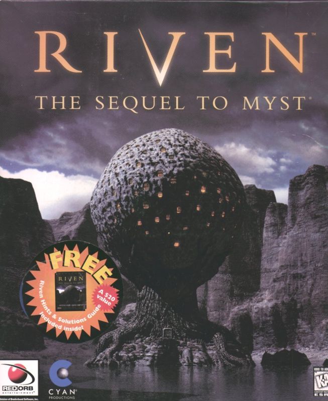 Riven: The Sequel to Myst box art for Sega Saturn